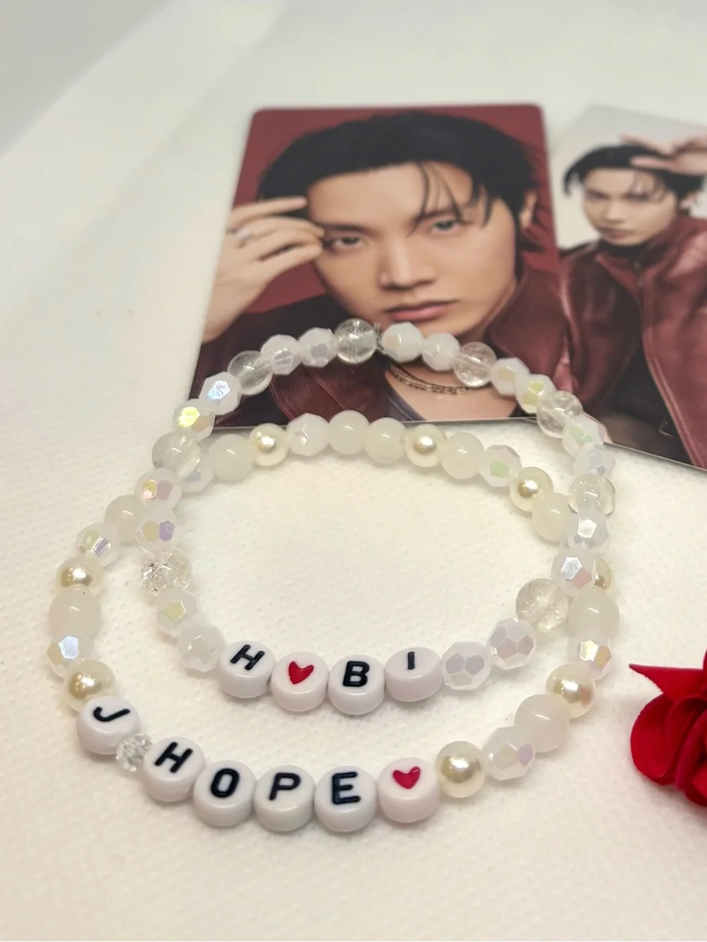 (5pcs) BTS JHOPE BIAS BUNDLE Photocard Keychain Bracelet ARIRANG 2026